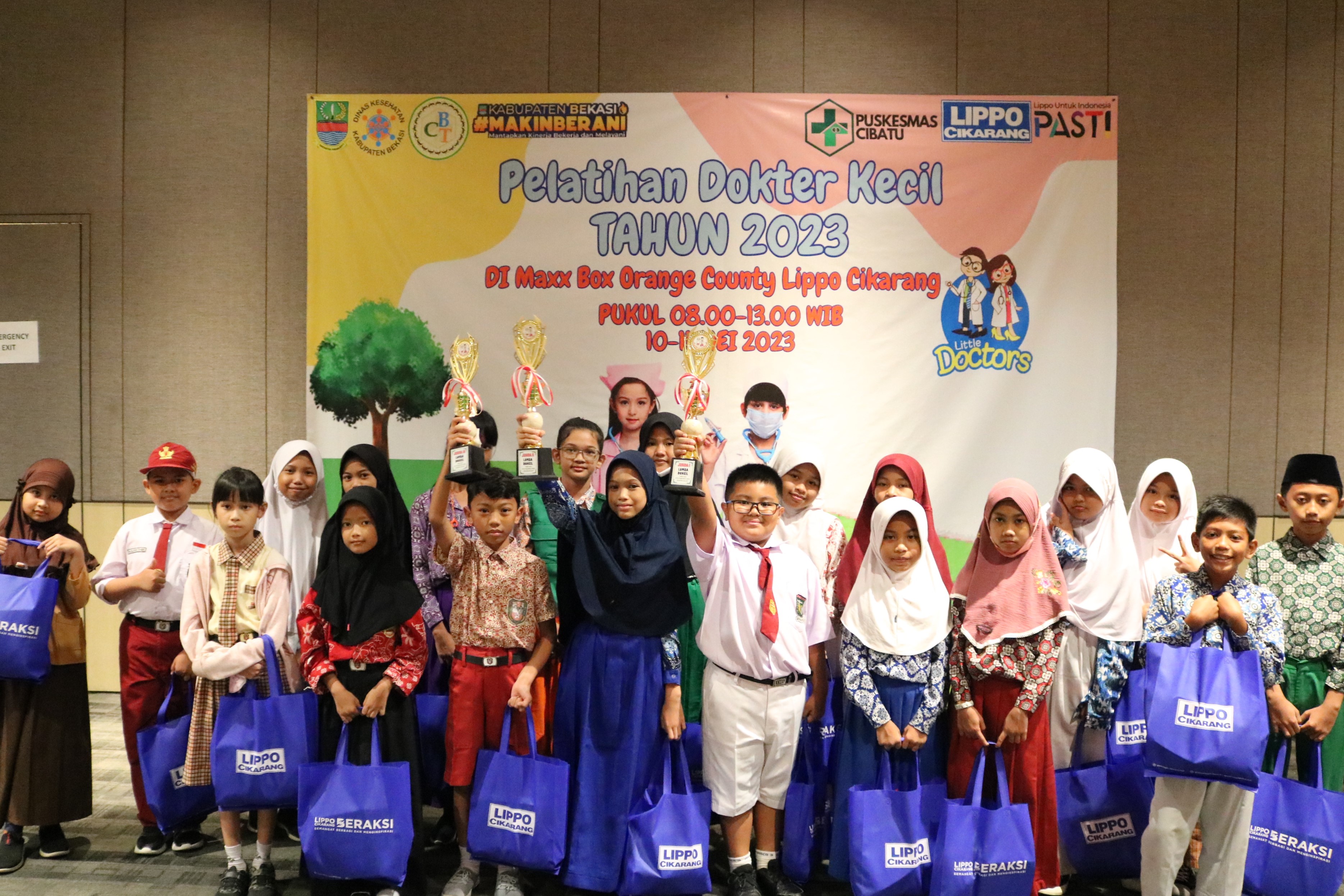 Lomba Dokter Kecil bersama dengan Puskesmas Cibatu